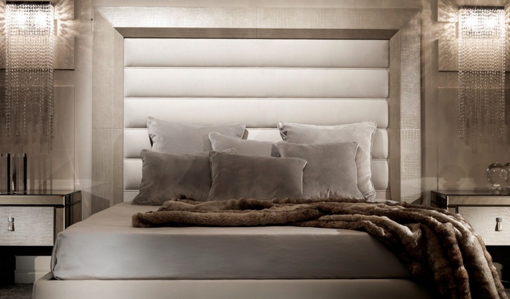 Bilbao Nubuk Dilimli Lüx Modern Yatak Odası