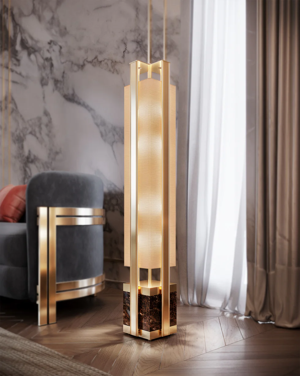 Columns Zemin Lambası Columns Zemin Lambası