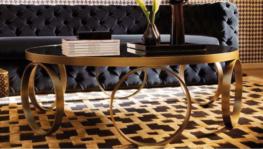 Daire Ayaklı Dairesel Sehpa