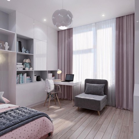 SCARLETT MODERN KIZ ÇOCUK ODASI