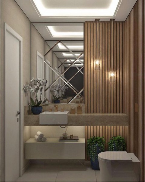 CRESCENT AÇIK CEVİZ BANYO LAVOBOSU