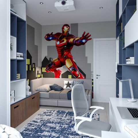 IRON MAN MODERN ERKEK ÇOCUK ODASI