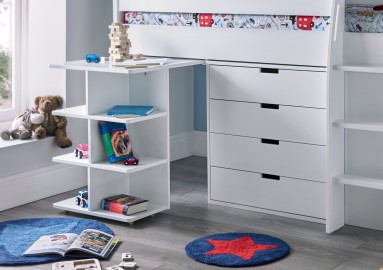 BRODY TEK KİŞİLİK RANZALI YATAK ÇOCUK ODASI