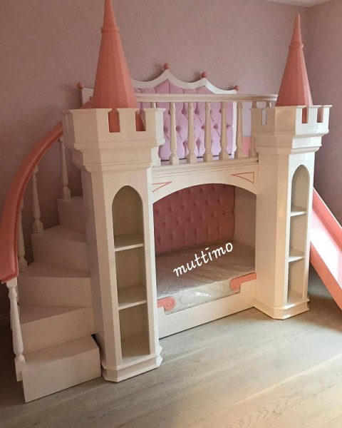 SERİNA ŞATO KAYDIRAKLI MODERN ÇOCUK ODASI